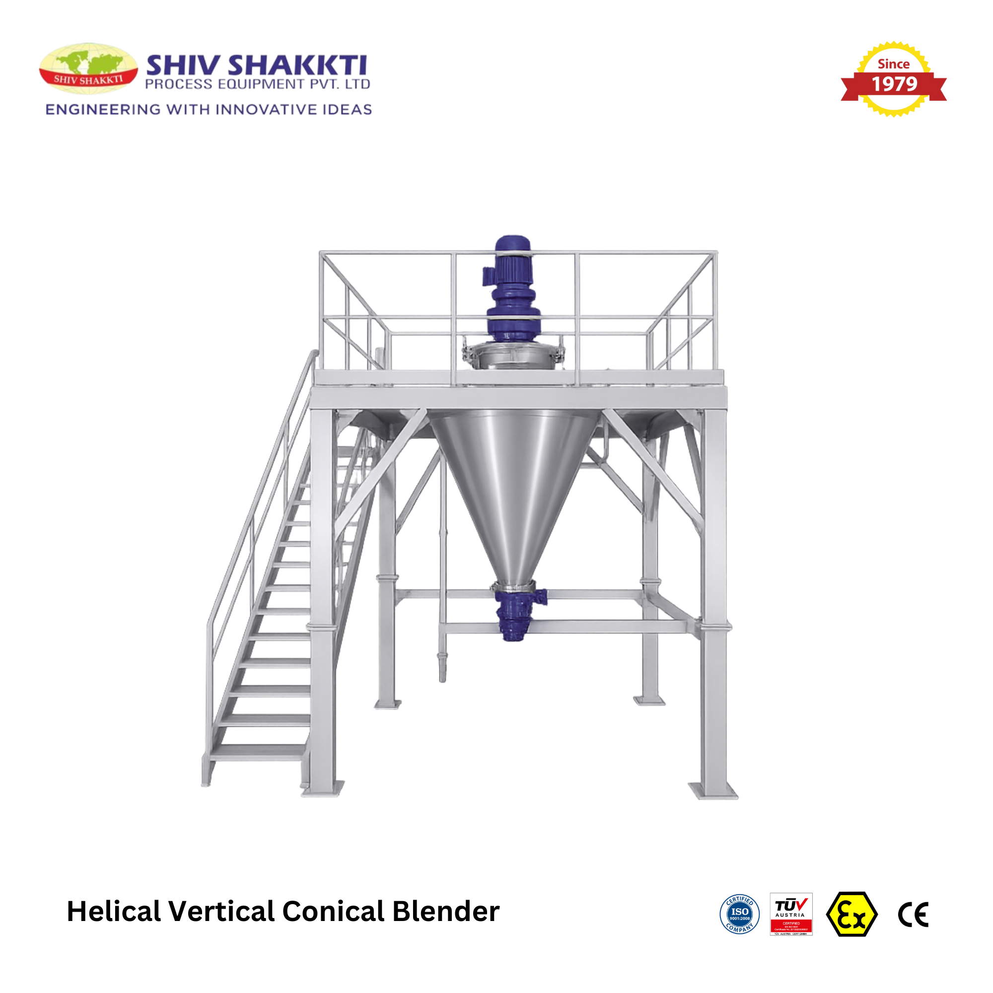 Choosing the Right Low-Shear Mixer for Free-Flowing Materials: Nauta Conical vs Ribbon vs Tumble Mixers Image