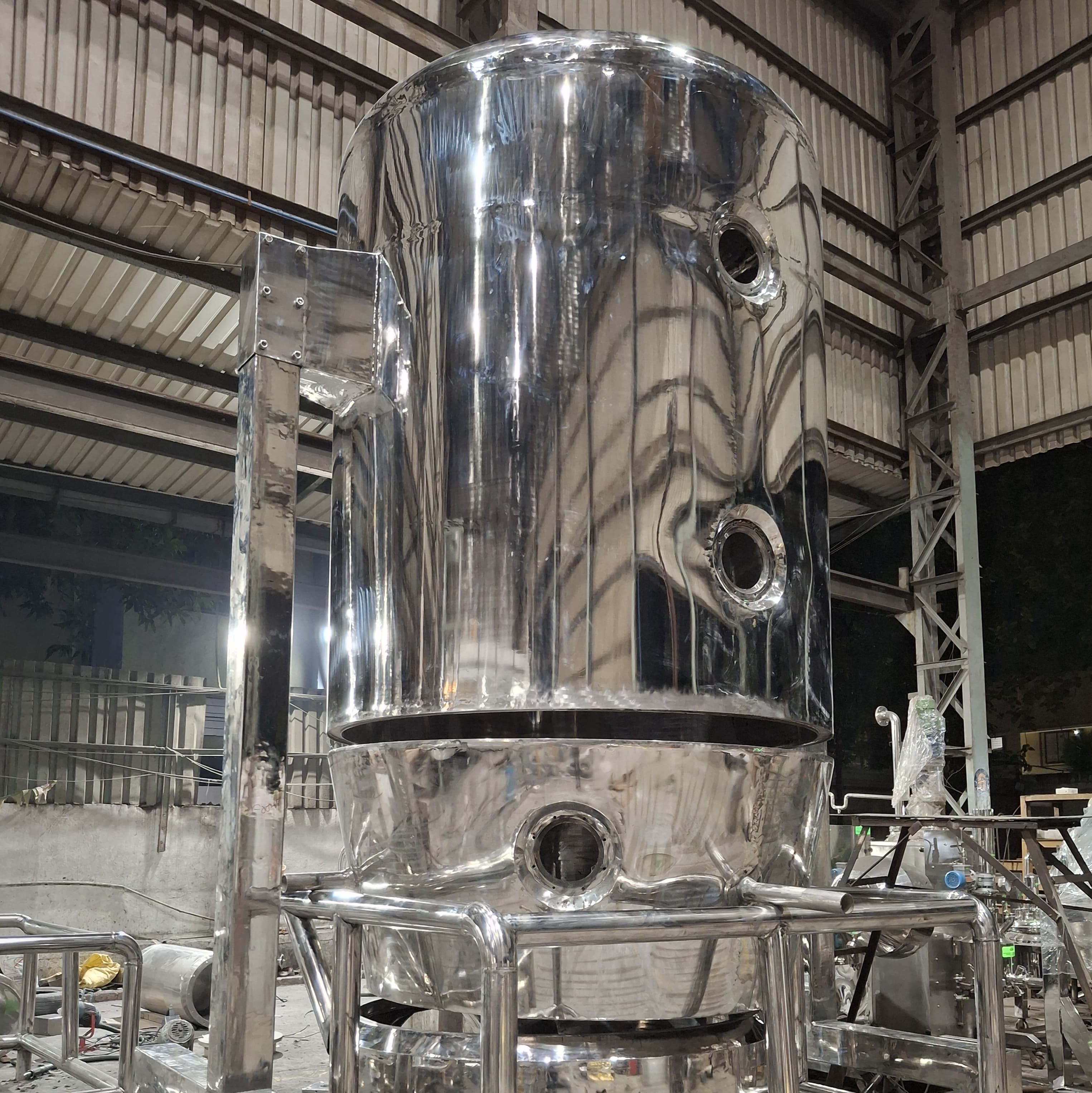 Dispatch Update – 500L Fluid Bed Dryer (FBD) Image